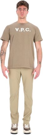 A.P.C. Khaki Grand Vpc Organic Cotton T-Shirt