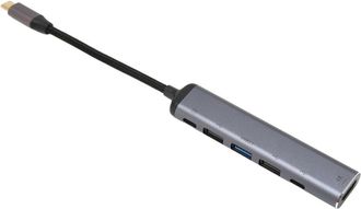 OEM Adaptador Usb-c Multifunci&oacute;n 6 En 1, Compatible Con Hdmi 4k, Puerto Hembra De Carga R&aacute;pida Pd De 100 W, Concentrador Dual Usb 3.1 Y Usb 2.0, Adecuado 
