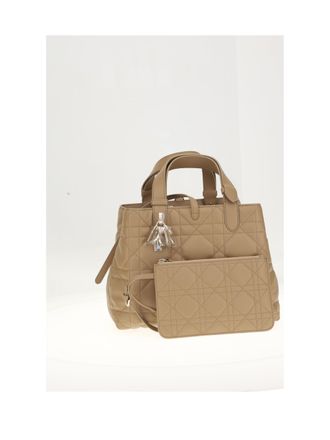 Dior Womens Shoulder Bag Toujours M Calfskin Camel Calf Leather