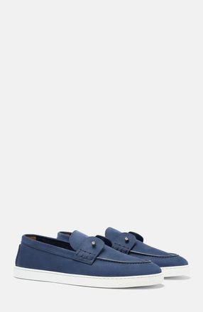 Scarosso Cole Loafers in Abyss Blue - Nubuck at Nordstrom, Size 40.5