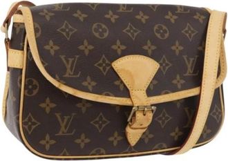 Louis Vuitton Pre-owned Vintage Cross Body Bag - Dames - Vintage Schoudertas - Bruin - ONE Size - Leer - Vintage