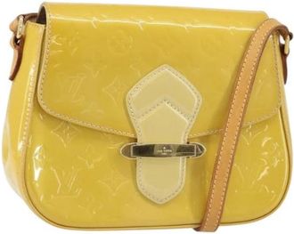 Louis Vuitton Pre-owned Vintage Cross Body Bag - Dames - Vintage Schoudertas - Geel - ONE Size - Vintage