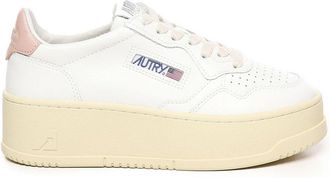 Autry Medalist Logo Embroidered Platform Sneakers