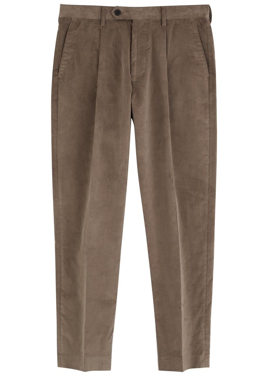 Paul Smith CORDUROY WIDE PANTS 【RED EAR】 Paul Smith Men's Red Ear Wide Corduroy Trousers, Navy