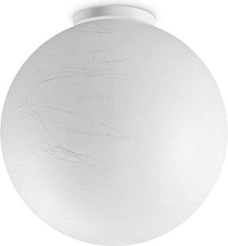 Ideal Lux Ideal Lux - carta Lámpara de techo Globe blanca 40cm