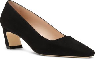Stuart Weitzman Stassi Pump in Black Suede at Nordstrom, Size 6.5