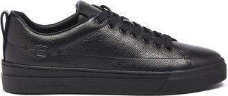 Baldinini Leren Sneakers - Heren - Sneakers - Zwart - 44 EU - Leer - Schoenen