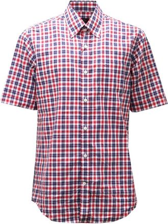 Paul & Shark Blauw Katoenen T-shirt met Korte Mouwen - Heren - Korte mouwen Overhemden - Veelkleurig - XL - Katoen - Overhemden