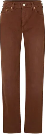 Levi's 511 Slim-fit jeans van katoenmix voor dames (Klei Rood)