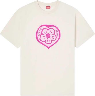 Kenzo locker sitzendes Baumwoll-T-Shirt Kenzo Boke Heart