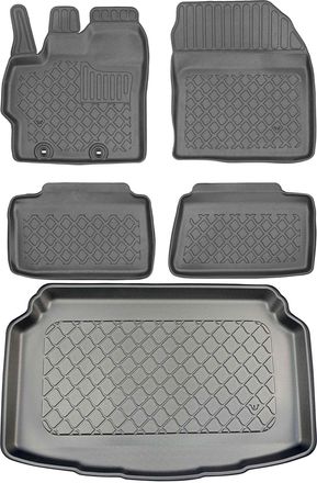 OEM Toyota Yaris Iv Xp210 Hatchback Desde Septiembre De 2020. Juego De Alfombrillas Para Coche Y Maletero