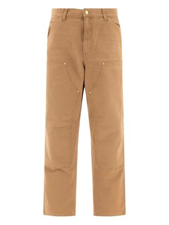 Carhartt Work in Progress double-knee trousers - men - Cotton - 31/32 - Brown