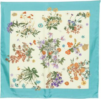 Mantero 1902 Floral-print Silk Scarf