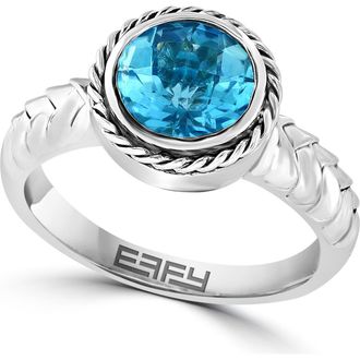 Effy Blue Topaz Ring at Nordstrom Rack, Size 7