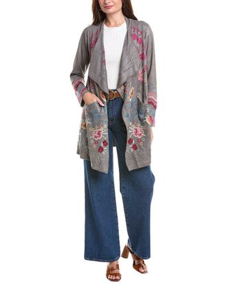 Johnny Was Biya Metallic Sweater