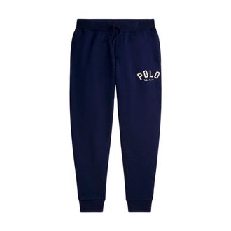 Polo Ralph Lauren Broeken, Heren, Blauw, M, Katoen, Fleece Jogger