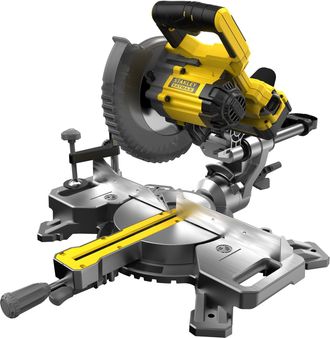 Stanley Fatmax Sfmcs701m1-qw - Ingletadora Sin Cable 18v, 190mm, 3800 Rpm, Incluye 1 Cuchilla 40 Dientes, 1 Bater&iacute;a 4ah Y Cargador Gama Fatmax V20
