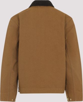 Carhartt Work in Progress Hamilton Brown Cotton Detroit Jacket-Uomo