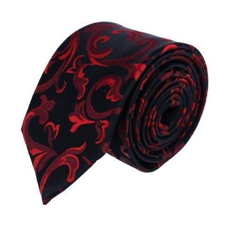 Trafalgar Store Daddy & Me Christian the Romantic Brocade Silk Neckties in Red at Nordstrom
