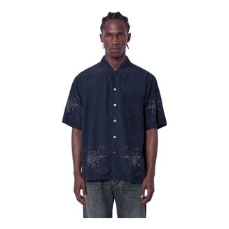 Our Legacy Every Shirt Manica Corta - - Shirts - Uomo - Blu - XL