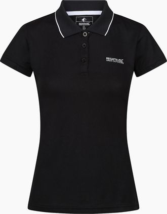 Regatta Womens Regatta Womens/Ladies Maverick V Polo Shirt - Black - Size: 10