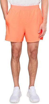 Under Armour Launch Run 5 Inch Shorts Mens Clothing Electric Tangerine/Electric Tangerine/Reflective : 2XL 5, Mesh/Polyester