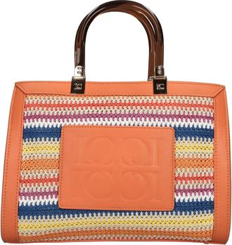 La Carrie Brandicchi Tas - Dames - Handtassen - Oranje - ONE Size - Leer - Tassen