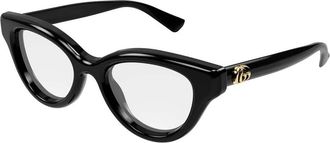 Gucci Demo Cat Eye Ladies Eyeglasses GG1832O 001 50