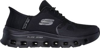 Skechers Womens Slip-Ins Glide-Step Pro Shoes In Black