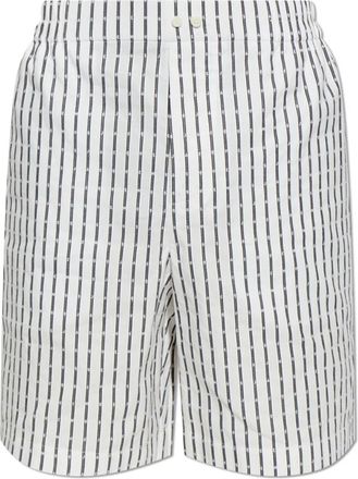 Jacquemus Shorts Cale&ccedil;on - Heren - Korte Broeken - Wit - M - Katoen - Korte Broeken