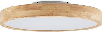 Lindby L&aacute;mpara De Techo lanira En Marr&oacute;n Madera - Lindby