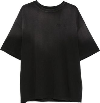 Amiri Bandana-print Logo-embroidered T-shirt