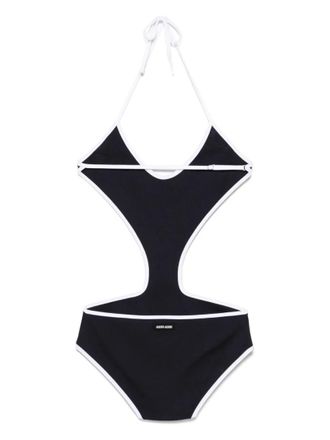 Miu Miu Blue Halter Neck Swimwear