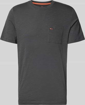 s.Oliver Red Label Regular Fit T-Shirt aus reiner Baumwolle in Graphit, Gr&ouml;&szlig;e XXXL