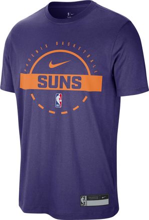 Nike Phoenix Suns Authentics Nike Mens Dri-FIT NBA Practice T-Shirt in Purple | IB3591-566