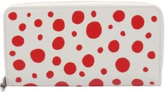 Louis Vuitton Pre-owned Long Wallet (Bi-fold) - Dames - Vintage Accessoires - Wit - ONE Size - Leer - Vintage