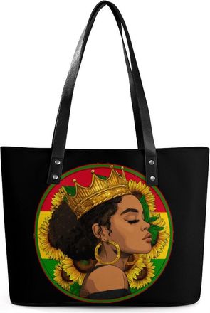 Generic USA African Women Tote Bags for Women Cute Shoulder Purses Handbags