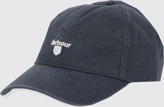 Barbour Cappello Cascade in cotone con logo ricamato