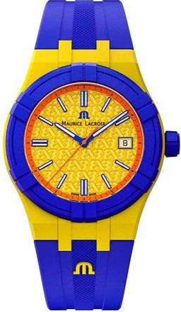 Maurice Lacroix AI2008-68YZ8-800-0 Mens Aikon Watch - Blue - One Size