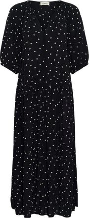 Soaked In Luxury Abito lungo Zaya Flowy SS - - Dresses - Donna - Nero - S