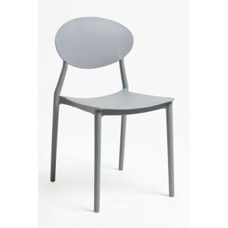 Regalos Miguel Sillas Comedor - Silla But&aacute;n - Gris Claro