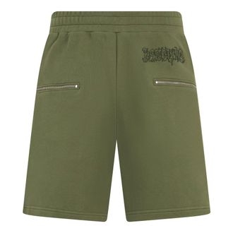 Moschino Sports Shorts - male - Moschino - Casual Shorts - Green - XS - Shorts
