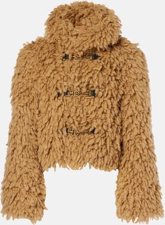 Burberry Giacca in shearling sintetico