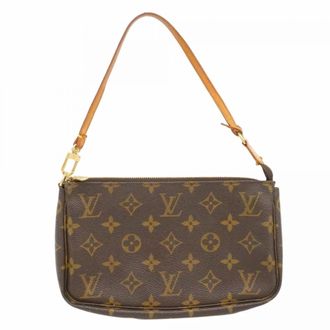 Louis Vuitton Brown Pouch (Pre-Owned)