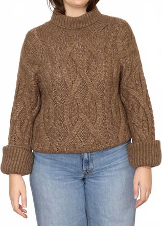 Citizens Of Humanity Zola Turtleneck Sweater In Wheat