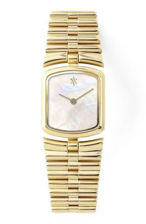 Vanna Amare Gemstone Watch in White Pearl-Gold at Nordstrom