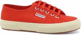 Superga 2750 Cotu Classic - Dames - Sneakers - Rood - 38 1/2 EU - Katoen - Schoenen
