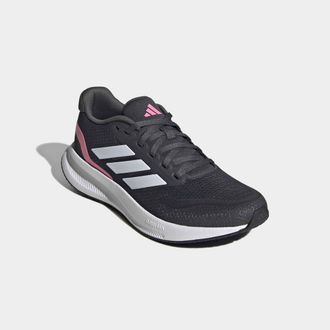 adidas Laufschuh ADIDAS PERFORMANCE RUNFALCON 5, Damen, Gr. 38,5, grau six, ftwr wei&szlig;, bliss pink, Synthetik, Textil, Schuhe Laufschuh