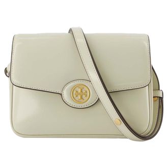 Tory Burch Robinson Hobo Bag - Tory Burch - Shea Butter - Leer