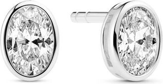 Sif Jakobs Jewellery Earrings Sardinien Ovale in 925 Sterling Silver/white at Nordstrom